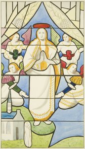 Stained glass in St Mark
