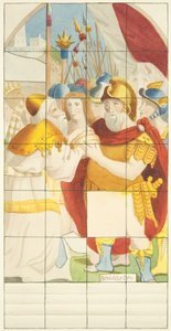 Stained Glass Window at East End of the South Aisle of Bristol Cathedral by Joseph Manning