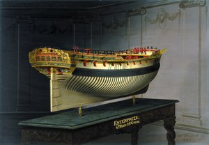 HMS Enterprise by Joseph Marshall