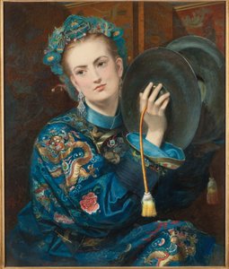 A Woman in an Oriental Costume by Joseph Middleton Jopling