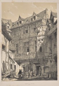 Architecture of the Middle Ages: Abbey St. Amand, Rouen