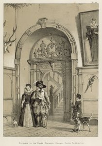 Entrance to the Grand Staircase, Holland House, Kensington
