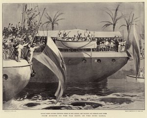 From Europe to the Far East, in the Suez Canal
