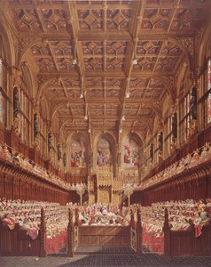 Queen Victoria in the House of Lords by Joseph Nash