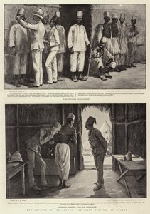 The Advance in the Soudan, the Field Hospital at Merawi by Joseph Nash