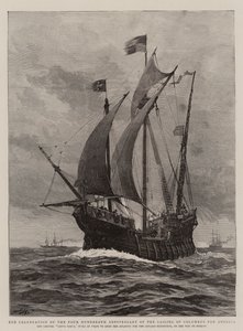 The Celebration of the Four Hundredth Anniversary of the Sailing of Columbus for America by Joseph Nash