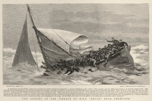 The Sinking of the Pinnace of H M S Edgar near Chemulpo