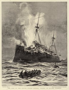 The Loss of the United States Cruiser Maine in Havana Harbour