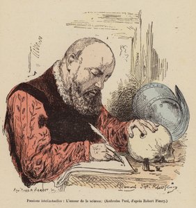 Love of science by Joseph Nicolas (after) Robert Fleury