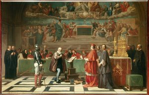 Galileo Before the Holy Office in the Vatican