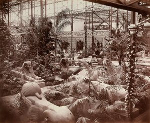The Crystal Palace in London: the tropical section, c.1870 by Joseph Paxton