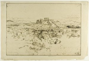 Athens from Mount Lybacettus