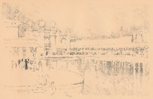 Auto-Lithograph by J. Pennell