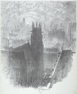 Christ Church, St. Louis by Joseph Pennell