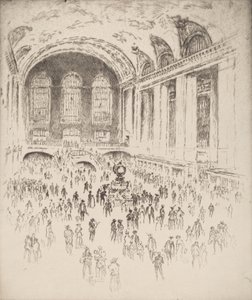 Concourse, Grand Central, New York, 1919