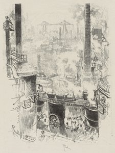 English War Work: From the Tops of the Furnaces