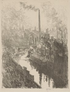 English War Work: The Great Chimney, The Motor Park