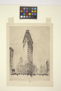 Flat Iron Building by Joseph Pennell