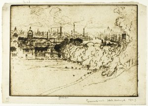 Greenwich Park, No. 1 by Joseph Pennell
