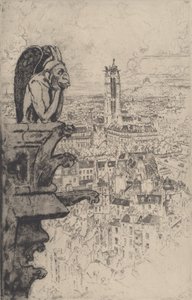 Le Stryge by Joseph Pennell