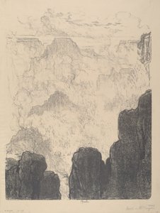 Mists in the Canyon, No.II, 1912