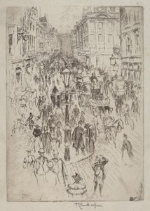 New Oxford Street, London by Joseph Pennell