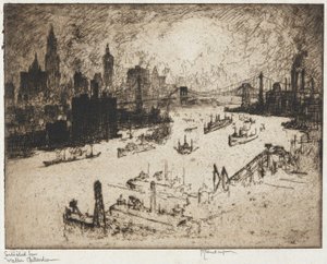 New York from Williamsburg Bridge