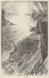 Niagara Rainbows by Joseph Pennell