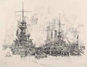 Ready for Service Again by Joseph Pennell