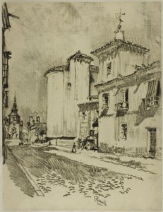 Tall and Stately Churches by Joseph Pennell