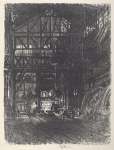 The Armour Plate Press by Joseph Pennell