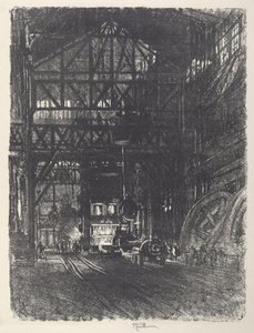 The Armour Plate Press by Joseph Pennell