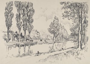 The Canal at Blanzy, France