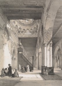 Interior, Mosque of Ibn Tulun, 1843