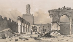 Mosque el Hakem, Cairo, 1843 by Joseph Philibert Girault De Prangey