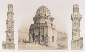 Tombs and Minarets, Cairo, 1843