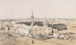 Mosquée Nabédémiane, à Alexandrie by Joseph Philibert Girault De Prangey