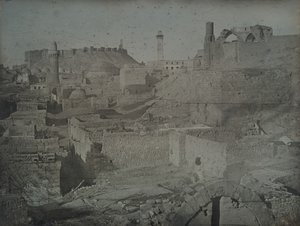Aleppo, Viewed from the Antioch Gate, 1844 by Joseph Philibert Girault De Prangey
