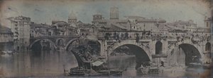 Ponte Rotto Pons Aemilius, Rome by Joseph Philibert Girault De Prangey