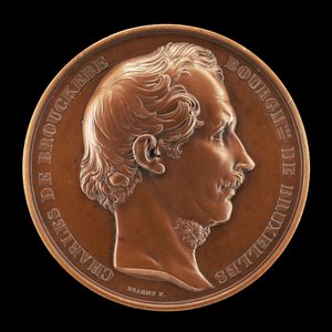 Charles de Brouckère, Mayor of Brussels [obverse]