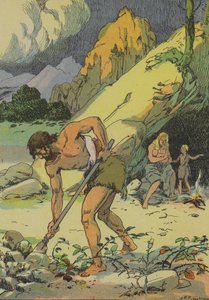 Adam, Tilling the Ground, After the Expulsion from the Garden of Eden