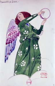 Costume for angel in Damnation of Faust by Hector Berlioz