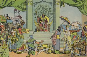 Solomon in his Glory by Joseph Porphyre Pinchon