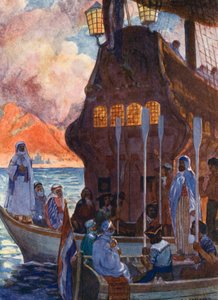 The Coming of Sheik Joseph by Joseph Ratcliffe (after) Skelton