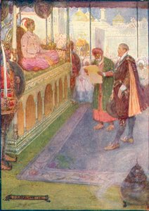Sir Thomas Stood Before The Mogul by Joseph Ratcliffe Skelton