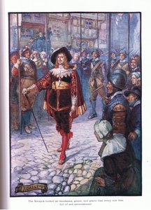 The Marquis Looked So Handsome, Grand and Grave, That Everyone Was Full of Sad Astonishment by Joseph Ratcliffe Skelton