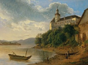 Persenbeug Castle Facing Northwest