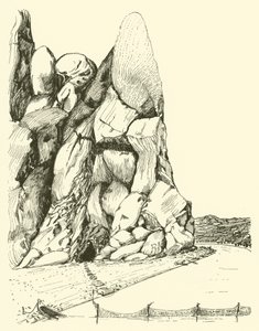 Cave Where the Man and Woman Lived First of All by Joseph Rudyard (after) Kipling