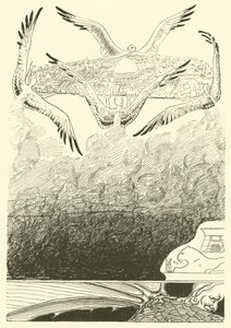 The Four Gull-winged Djinns by Joseph Rudyard (after) Kipling