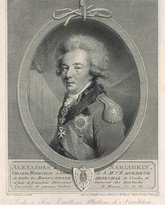 Portrait of Count Alexander Lvovich Naryshkin 1760-1826, 1801